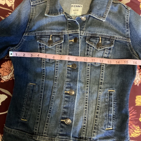 Old Navy Denim Trucker Jacket *EUC* XS - Picture 4 of 9